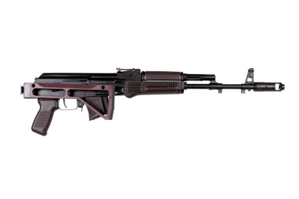 Arsenal SAM7SF 7.62x39mm Semi-Auto AK-47 Plum Rifle with Aluminum Side Folding Stock with Cheek Rest & QD Points - Image 3