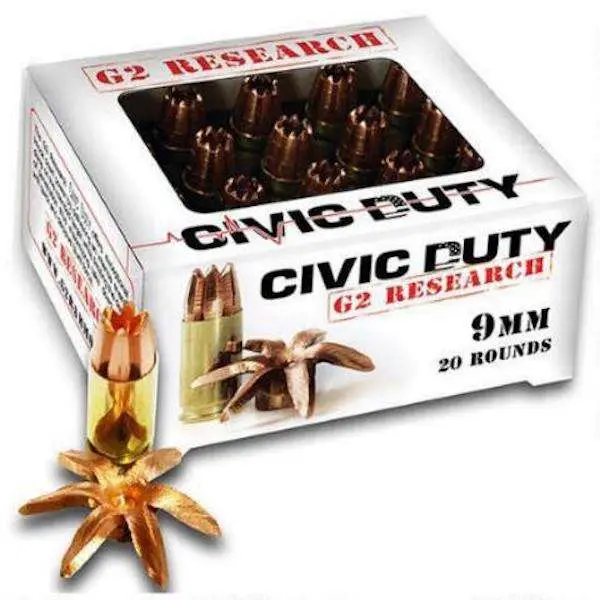 G2R CIVIC DUTY 9MM 20RD BOX 25 BOXES PER CASE G2R CIVIC DUTY 9MM 20RD BOX 25 BOXES PER CASE - Image 4