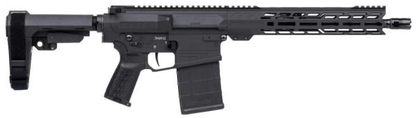 CMMG PISTOL, BANSHEE, MK3 8.6 BLACK OUT 12.5" ARMOR BLK W/ADJ RIP BRACE CMMG PISTOL, BANSHEE, MK3 8.6 BLACK OUT 12.5" ARMOR BLK W/ADJ RIP BRACE