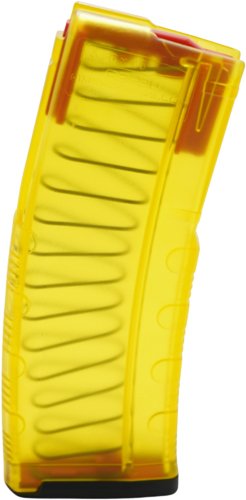 556MODCYLW30_1.jpg AMEND2 AR-15 MAGAZINE 5.56X45 - 30RD POLYMER TRANS YELLOW