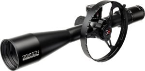 SIGHTRON SCOPE S6 10-60X56 ED - 34MM SIDE WHEEL ILLUM MOA-2FT