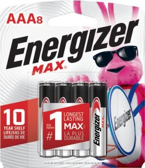ENERGIZER MAX BATTERIES AAA - 8-PACK