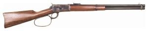 GAS067 CIMARRON 1892 COGBURN CARBINE - 45LC 20" LARGE LOOP BLUED WAL