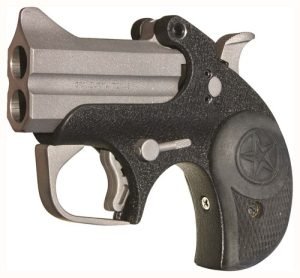 GBABU45ACP.jpg BOND ARMS BACKUP 2.5" BBL. - 45ACP SS/BLK MATTE RUBBER