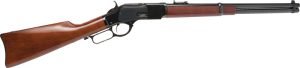 GCA270AS1.jpg CIMARRON 1873 CARBINE RIFLE - 357/38SP 19" BLUED WALNUT