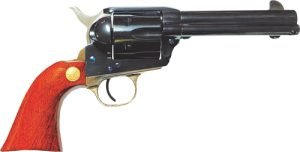 CIMARRON PISTOLEER 45LC - FS 4.75" BLUED/N.BACKSTRAP WAL