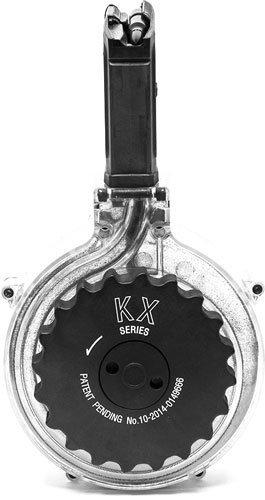 KCIMZ036.jpg KCI USA INC MAGAZINE AR15 223 - 50RD DRUM BLACK POLYMER