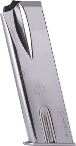 MEC-GAR MAGAZINE BROWNING HP - 9MM LUGER 13RD NICKEL