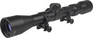 TRUGLO SCOPE BUCKLINE 3-9X32MM - BDC BLACK W/WEAVER RINGS