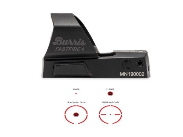 BURRIS OPTICS FASTFIRE IV MULTI-RETICLE BURRIS OPTICS FASTFIRE IV MULTI-RETICLE