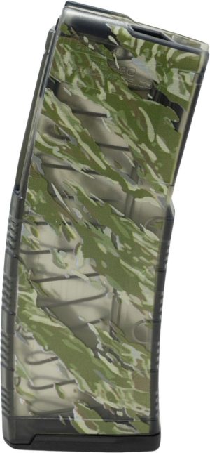 https3A2F2Fwww.2ndamendmentwholesale.com2Fmedia2Fcatalog2Fproduct2F52F52F556modctgst30.jpg Amend2 MOD C AR-15 Mag - Translucent Tiger Stripe Smoke Gray | 30rd | 5.56 NATO