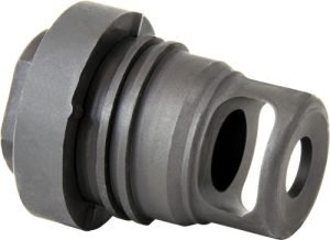 YHM MINI QD MUZZLE BRAKE - 5.56MM FOR 1/2X28 THREADS