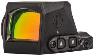 SIG SAUER ROMEO X OPTIC, OPEN, COMPACT FOOTPRINT, 6 MOA, BLACK