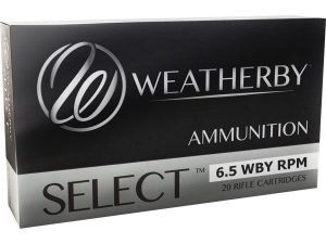 WEATHERBY 6.5WBY RPM 140GR HDY INTERLOCK