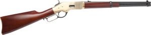 GCA218AS1 CIMARRON 1866 YELLOWBOY 44SP - 19" BRASS/BLUED WALNUT