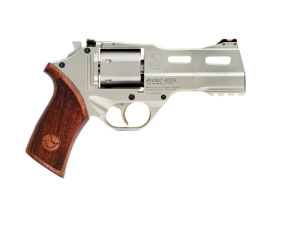 Rhino40Chrome CHIAPPA FIREARMS RHINO 40DS 357MAG 4" NICKEL AS