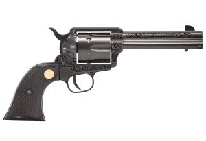 image-full-86655-3d7f26d6b975e877fd934b20a23f7e8f CHIAPPA 1873 REVOLVER SAA 22LR PISTOL BLACK 4.75" ENGRAVED FRAME