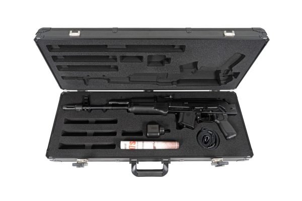 Arsenal SAM7SF 7.62x39mm Semi-Auto AK-47 Rifle with Aluminum Side Folding Stock and Arsenal Hard Case Black - Image 3