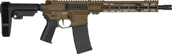 CMMG PISTOL BANSHEE MK4 5.56MM - 12.5" 30RD W/RIP BRACE BRONZE CMMG PISTOL BANSHEE MK4 5.56MM - 12.5" 30RD W/RIP BRACE BRONZE