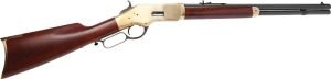 GCA227.jpg CIMARRON 1866 YELLOWBOY 32-20 - 20" OCTAGON BRASS/BLUED WALNUT