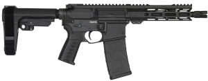 CMMG PISTOL, BANSHEE, MK4, 300BLK, 8", ARMOR BLK W/ADJ RIP BRACE