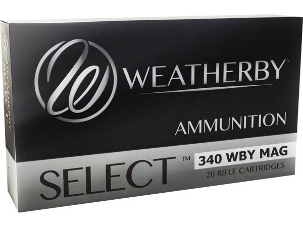 WEATHERBY 340WBY 225GR HORNADY INTERLOCK
