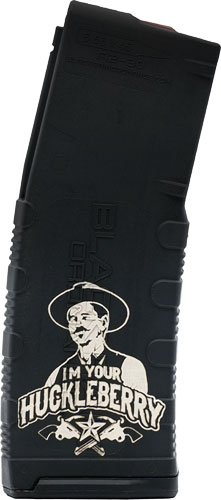 BROMAG30HUCKLEB.jpg BLACK RAIN MAGAZINE AR15 30RD - 5.56" HUCKLEBERRY ETCHED