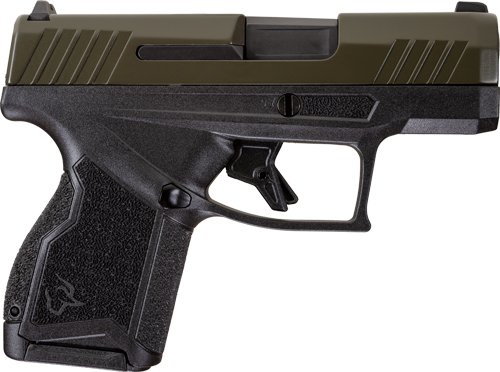 TAURUS GX4 9MM 11-SHOT - MATTE BLACK/GREEN POLYMER TAURUS GX4 9MM 11-SHOT - MATTE BLACK/GREEN POLYMER