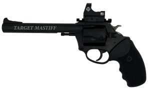 1042495-14291596.jpg CHARTER ARMS TARGET MASTIFF HGR 357 MAG 6" BBL BLACK SIGHTMARK MICRO OPTIC PIC RAIL 5/RD