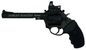 1042496-14291597.webp CHARTER ARMS TARGET MASTIFF HGR 44 SPC 6" BBL BLACK SIGHTMARK MICRO OPTIC PIC RAIL 5/RD