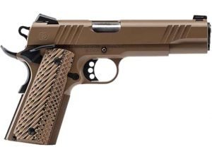 BERSA B1911 HGA 45 AUTO 5IN BBL FLAT DARK EARTH NS AMBI 8RD VZ GRIPS