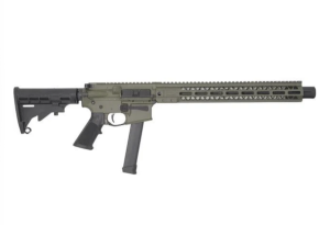 BM-9 9MM 16" ODG ADJ STK 15" M-LOK