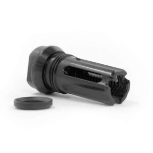 BREEK ARMS BFO CAGE FLASH HIDER .223 / 5.56 CALIBER 1/2X28 PITCH BLACK
