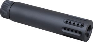 GUNTEC SLIP OVER BARREL SHROUD - MULTI PORT MUZZLE BRAKE AR15