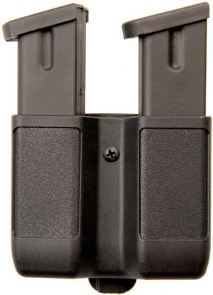 BLACKHAWK DOUBLE MAG CASE - DOUBLE STACK 9/40/45/ BLK