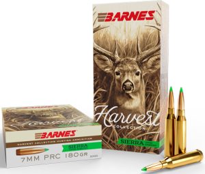 BARNES HARVEST 7MM PRC 180GR - TIPPED GAMEKING 20RD 10BX/CS