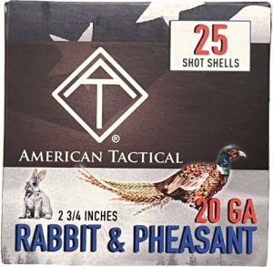 ATI GAME LOAD 20GA 2.75" 1OZ - #4 250RD CASE LOT