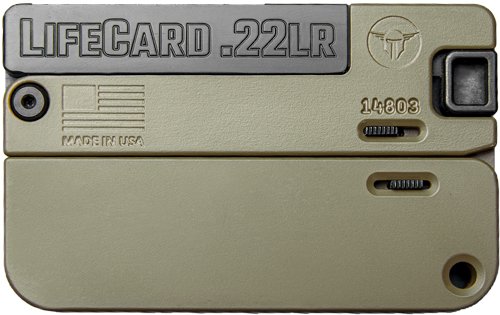 TRAILBLAZER LIFECARD 22LR - SINGLE SHOT OD GREEN TRAILBLAZER LIFECARD 22LR - SINGLE SHOT OD GREEN