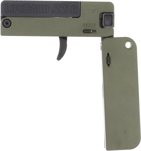 TRAILBLAZER LIFECARD 22LR - SINGLE SHOT OD GREEN TRAILBLAZER LIFECARD 22LR - SINGLE SHOT OD GREEN - Image 2