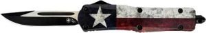 TEMPLAR KNIFE LARGE OTF FULL - CAPTAIN 3.5" BLACK DROP POINT