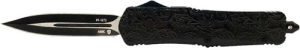 TEMPLAR KNIFE LARGE OTF MAIDEN - BLACK GLOSS 3.5" BLK DAGGER