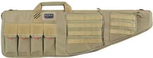 GPS TACTICAL AR CASE 42" TAN - W/EXTERNAL HANDGUN HOLDER