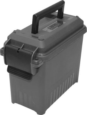MTM TACTICAL PISTOL CASE - SUBCOMPACT DARK GRAY LOCKABLE