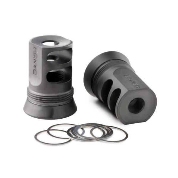 BANISH GOLD 30 MUZZLE BRAKE 1/2X28