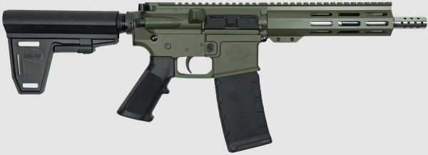 GLFA 223WLD 7.5" BRACED ODG/SS HG